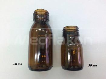 Флаконы с горлом PP28 60 мл (сиропное горло)