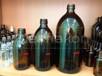 Флаконы с горлом PP28 250 мл (сиропное горло)